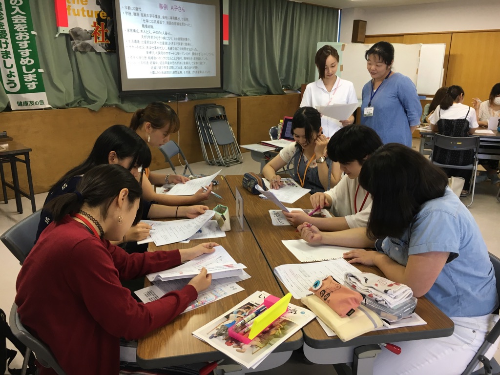 7月の奨学生ミーティグは・・・｜看護学生サイト 船橋二和病院・千葉健生病院