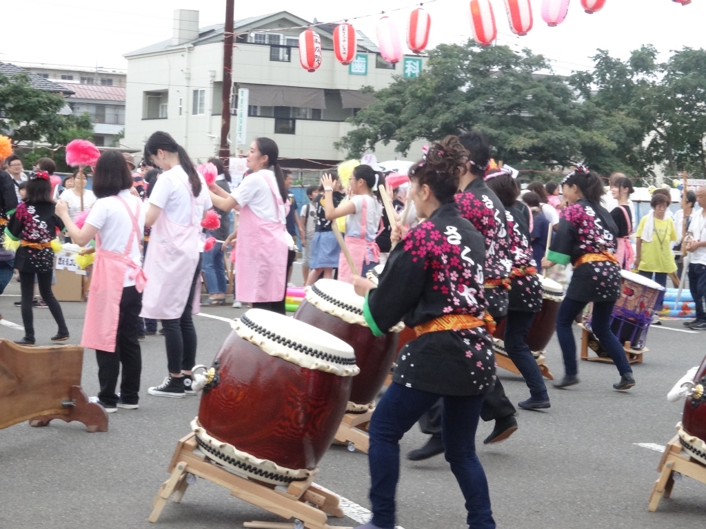 二和盆踊り大会！医療系職種を目指す学生が大集合！